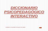 Diccionario psicopedagógico interactivo