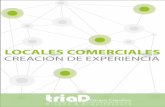 Brochure Locales comerciales - Creación de Experiencia