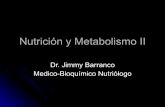 NutricióN Y Metabolismo II