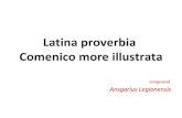 Latina Proverbia Comenico More Illustrata
