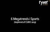 6 Mega trends i sportens verden