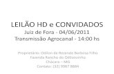 Leilão HD e Convidados 2011