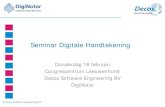 Seminar Digitale Handtekening