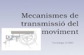 MECANISMES DE TRANSMISSIÓ DEL MOVIMENT