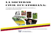 La sociedad civil ecuatoriana....