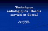 Technique radiologique rachis cervical