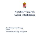 Zala Mihály: Az OSINT új arca: Cyber intelligence