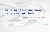 Cac cong cu ho tro trong y hoc gia dinh