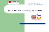 Presentación del bilinguismo para enredar.pps