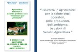 Sicurezza sul lavoro in agricoltura. Le azioni di Veneto Agricoltura