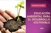 Educación ambiental para el desarrollo sostenible