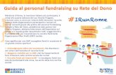 Fundraising Pack ONP - Maratona di Roma 2015
