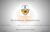 DESORDENES ALIMENTICIOS (D.H.V.)