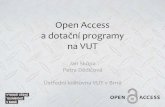 Open Access na VUT