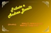 Unregalo Andrea Bocelli Audio Encantador...