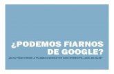 Can google-be-trusted-spanish