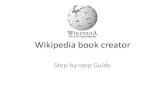 Wikipedia: book creator