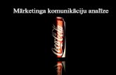 Coca-Cola Mārketinga komunikāciju analīze