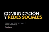 Comunicaciones y Redes Sociales 1