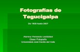 Fotografias de Tegucigalpa