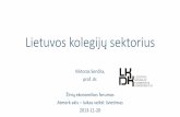 Viktoras Sencila LKDK - Lietuvos kolegiju sektorius