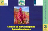 SISTEMA DE ALERTA TEMPRANA AGROMETEOROLÓGICA-COMPASUR_RM