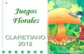 Juegos florales 2012