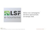 LSFe-tourisme, gérez vos campagnes de liens sponsorisés en temps réel