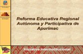 Proyecto Educativo Regional de Apurímac - parte 01