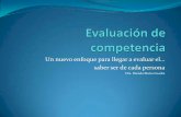 Evaluación de competencias vrs. objetivos.2010