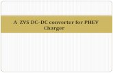 Zvs dc-dc converter for PHEV charger