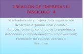 Creacion de empresas iii  fasc.  4