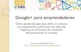 Google+ para emprendedores