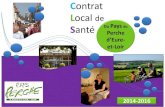 Le contrat local de santé du Pays du Perche d'Eure-et Loir