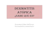 Dermatitis atópica. charla para padres