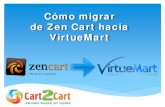Cómo migrar de Zen Cart a VirtueMart con Cart2Cart