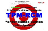 mantenimiento TPM-RCM
