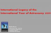 The International Legacy of the International Year of Astronomy 2009