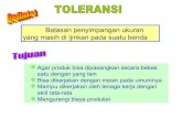 5. toleransi