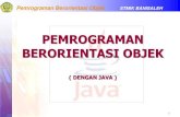 modul Java dasar fundamental (OOP)