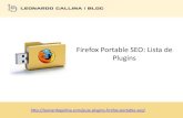Firefox Portable SEO: Lista de Plugins