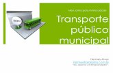 Transporte Público Municipal, meu sonho para minha Cidade