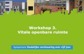 workshop 3 vitale openbare ruimte