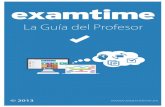 Exam Time:  Guía del Profesor