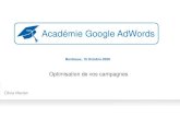 Google Academie Bordeaux 4. Optimisation Ad Words