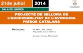 Presentació projecte remodelació avinguda Països Catalans