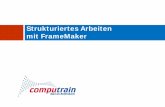 XML-basierte Dokumenterstellung in Adobe FrameMaker