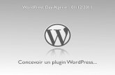 WP day Algérie : Concevoir un plugin WordPress