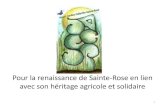 Projet en permaculture et serres passives de l'Association Jardins Collectifs Sainte-Rose