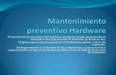 Mantenimiento preventivo hardware sp